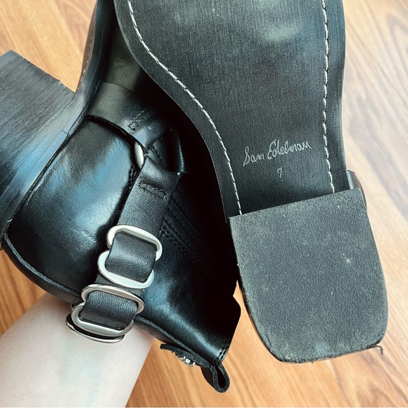 Sam Edelman Black Bellamie Boots - Picture 4 of 8